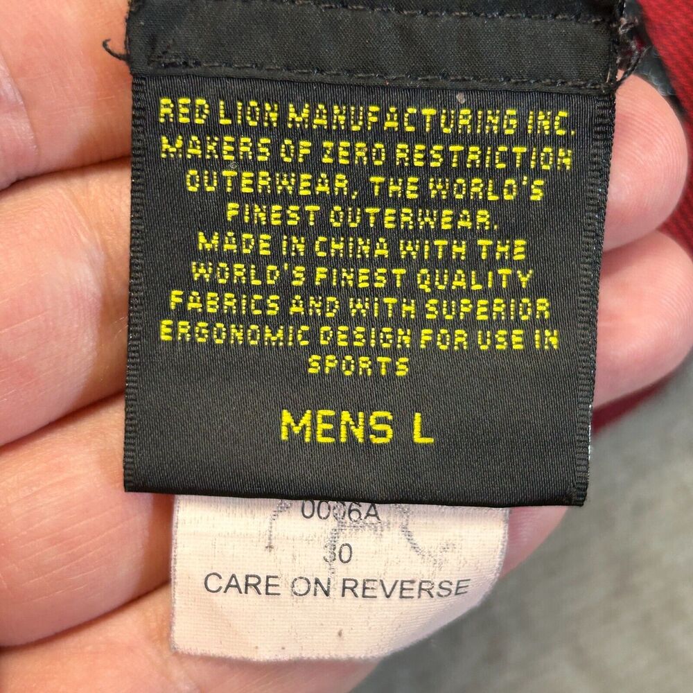 Zero Restriction Jacket Men Large 1/4 Zip Pullove… - image 8